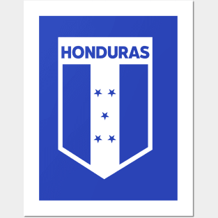 Honduras Flag Emblem Posters and Art